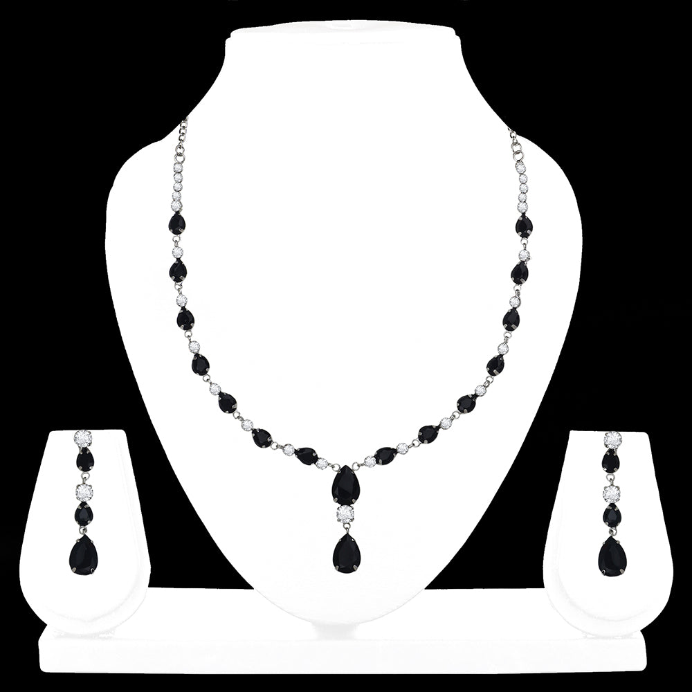 Buy Teejh Ishaani Silver Oxidised Jewellery Set Online At Best Price @ Tata  CLiQ